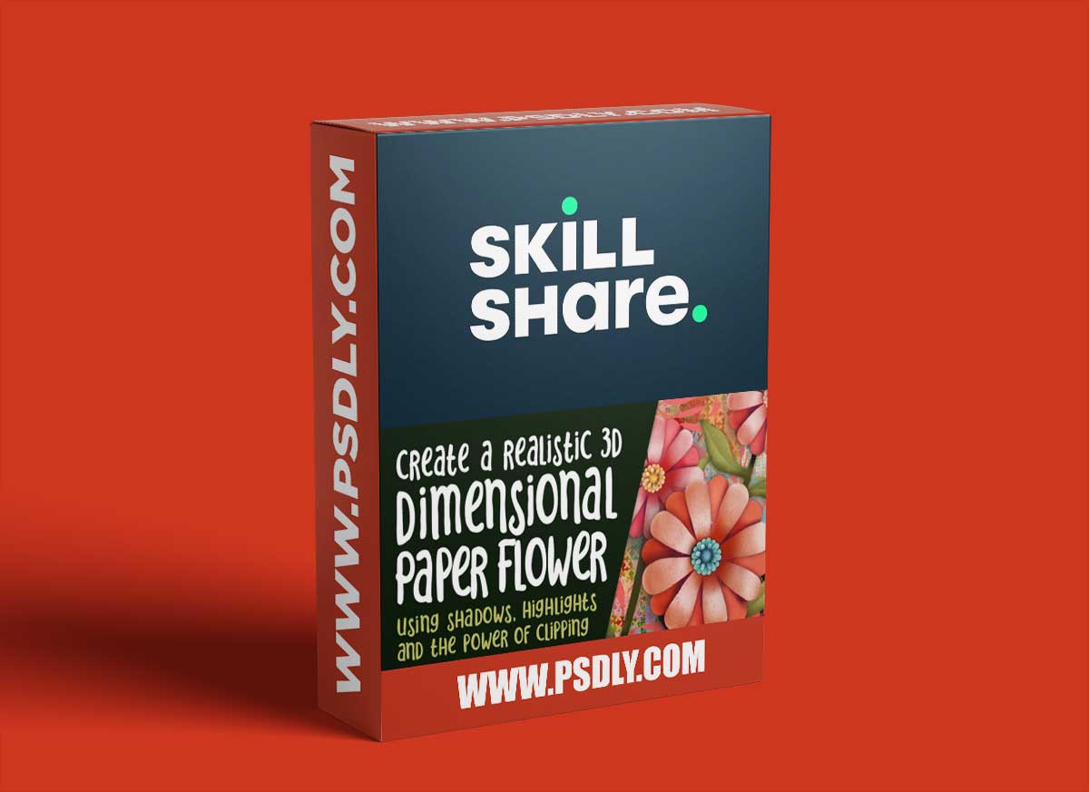 Create a Realistic Dimensional Flower With Shadows and Highlights Using Selections & Clipping Masks