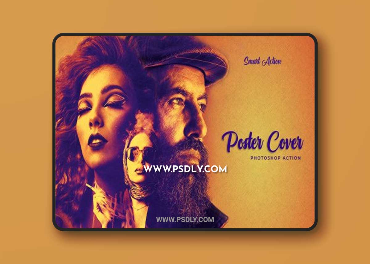 CreativeMarket - Cinematic Poster - Photoshop Action 7111314