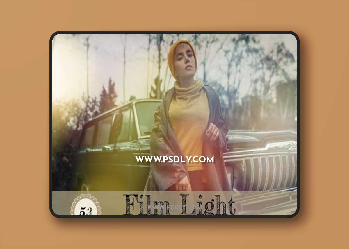 CreativeMarket - Film Light Overlays Digital Bokeh 7116381