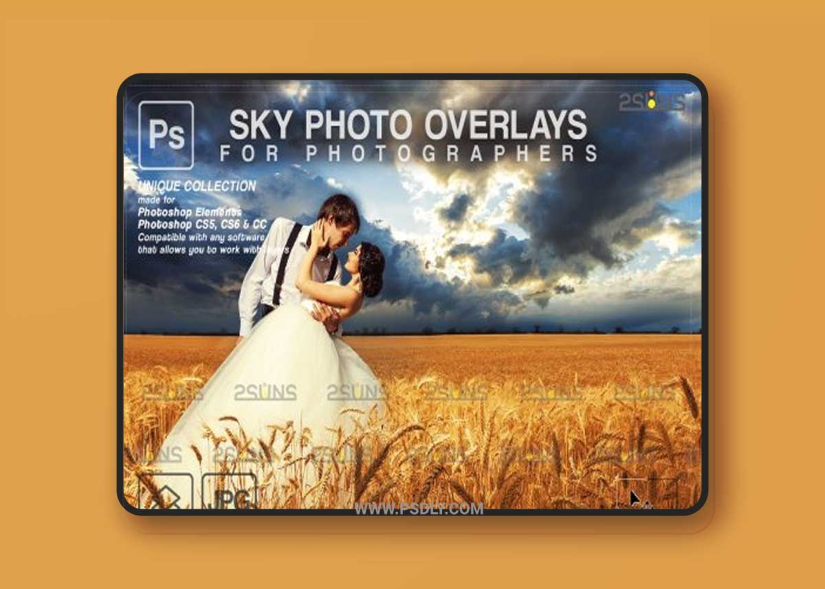 CreativeMarket - Sky Photo overlays 6963683
