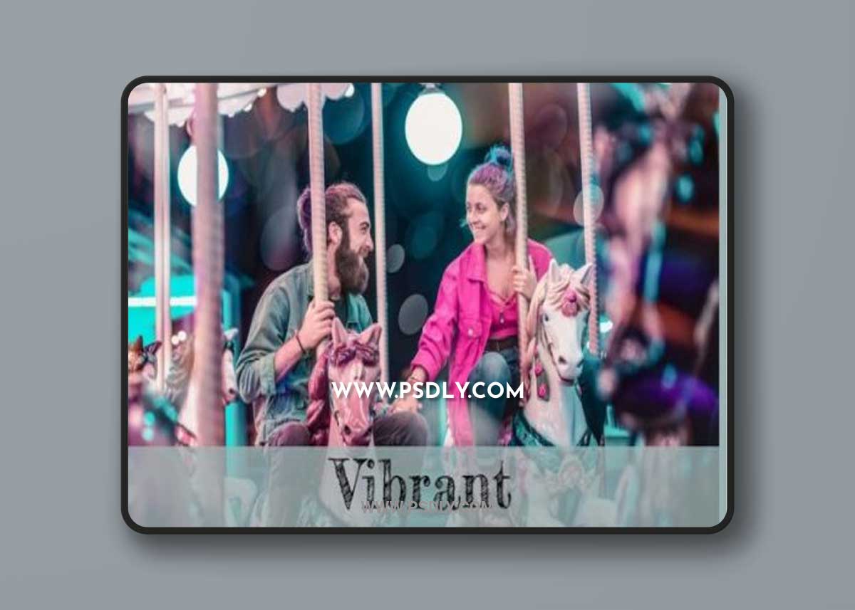 CreativeMarket - Vibrant Preset Photoshop Actions 7122792