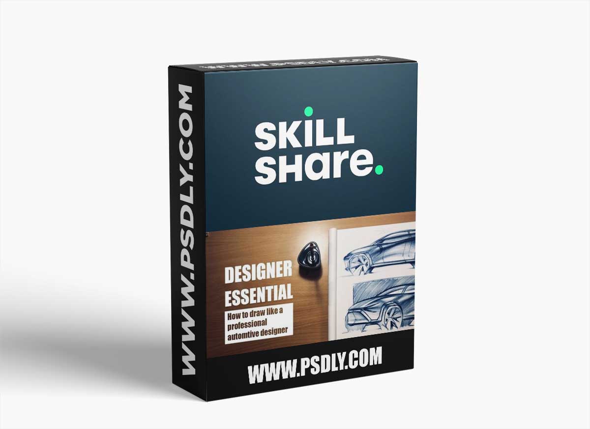DESIGNERS'S ESSENTIAL (How to Sketch Car Like a Professional Automotive Designer with Pencil)