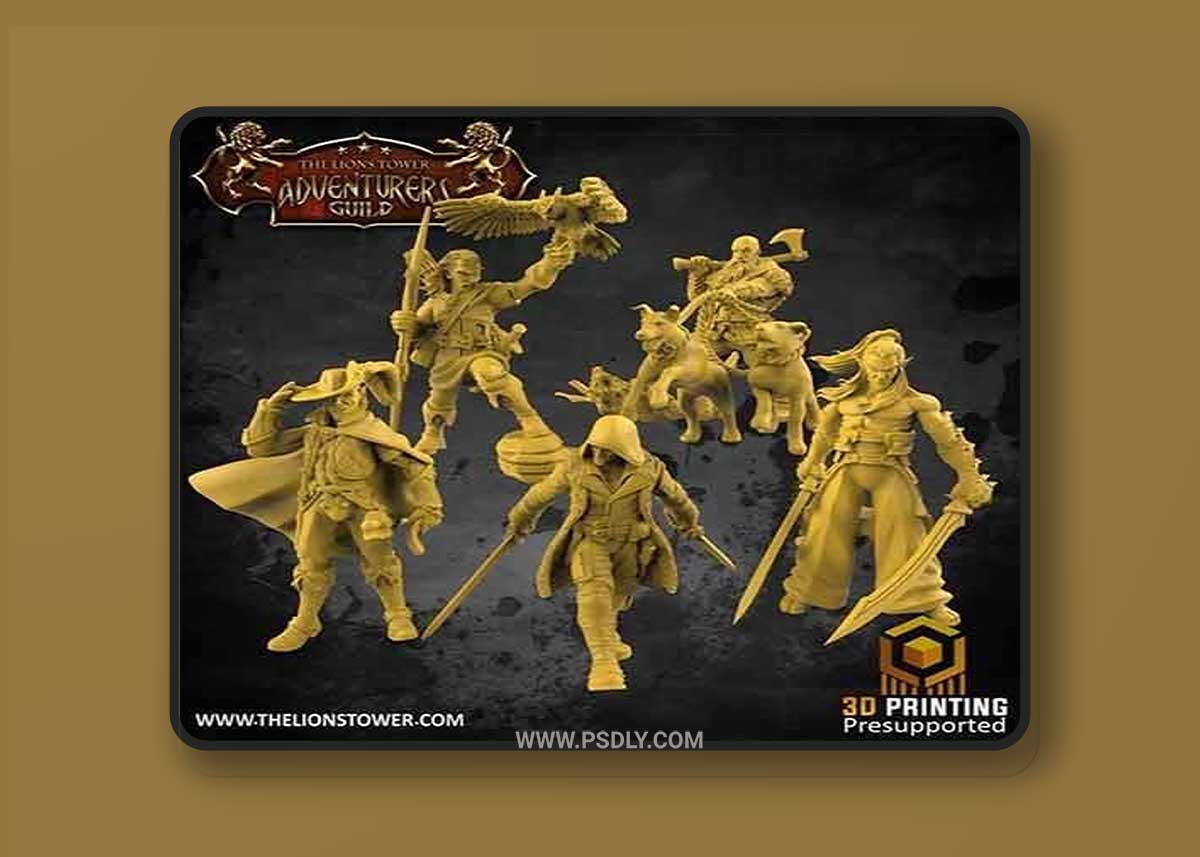 Enemies and Allies of Drizzle 3D Printable