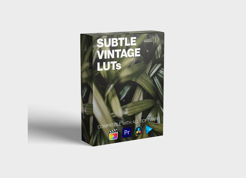 FCPX Full Access Subtle Vintage LUT Pack