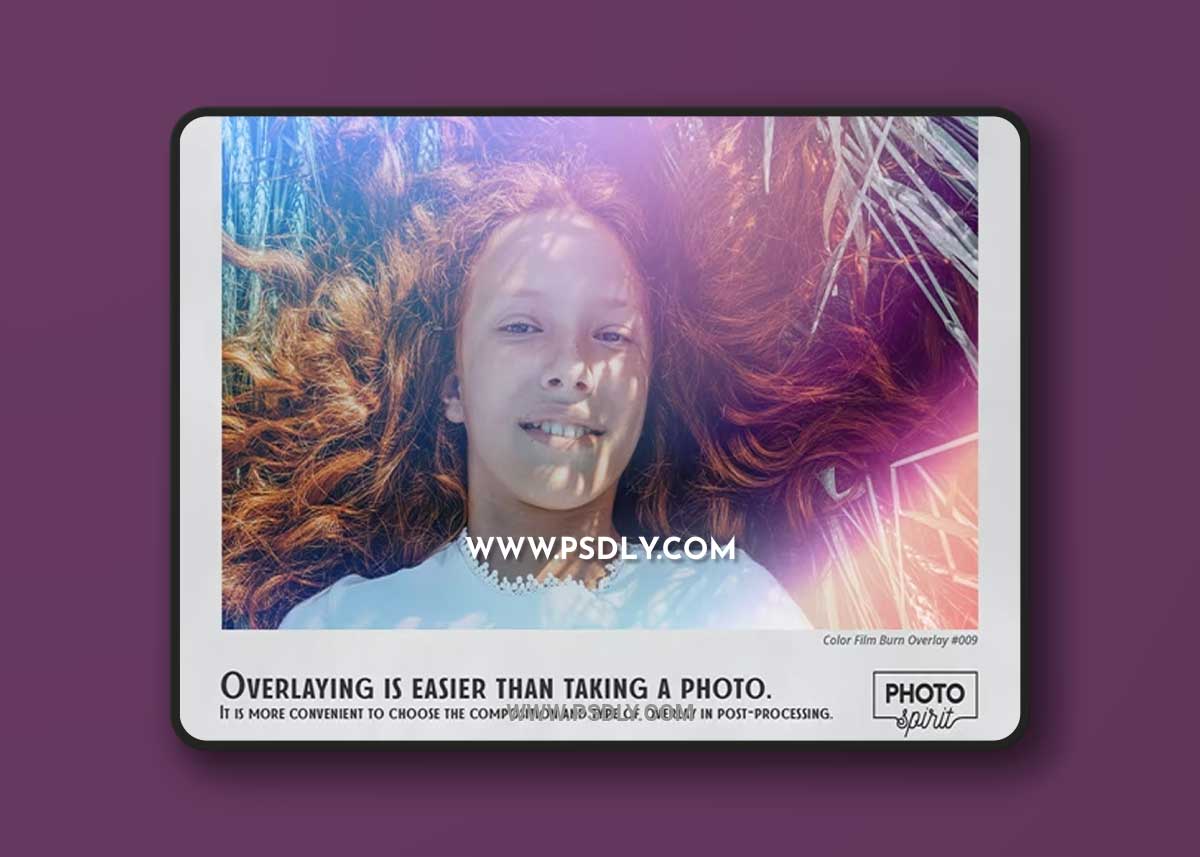 GraphicRiver - Color Film Burn Overlays 36751914