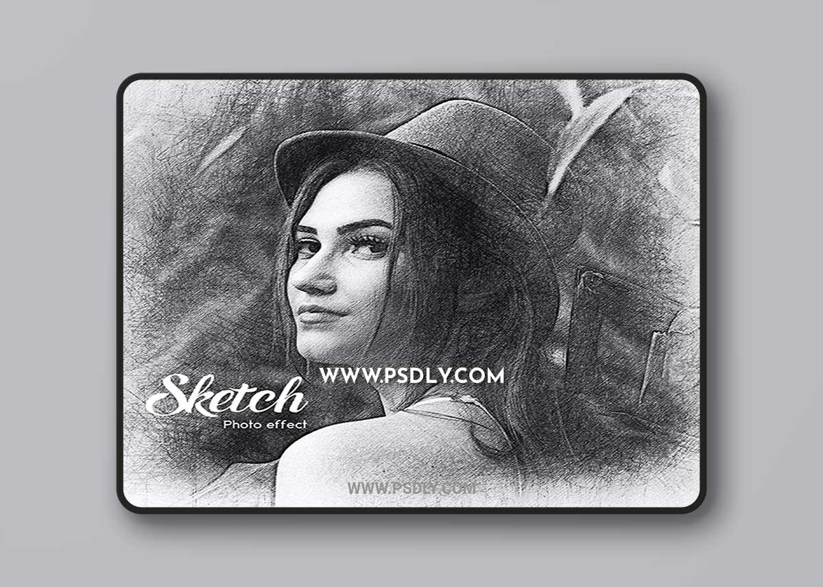 GraphicRiver - Pencil Sketch Photo Effect 36915495