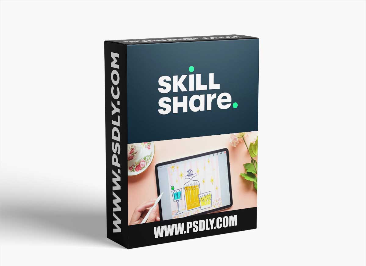 Making a Still Life with Stamp Brushes in Procreate