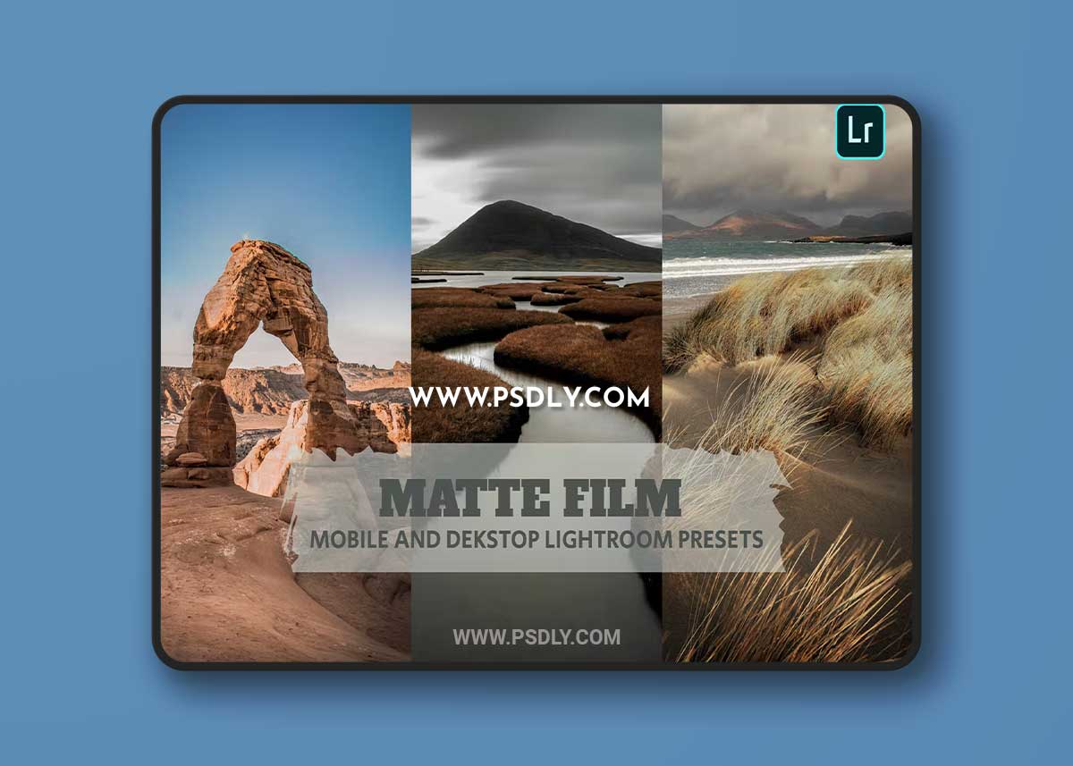 Matte Film Lightroom Presets Dekstop and Mobile
