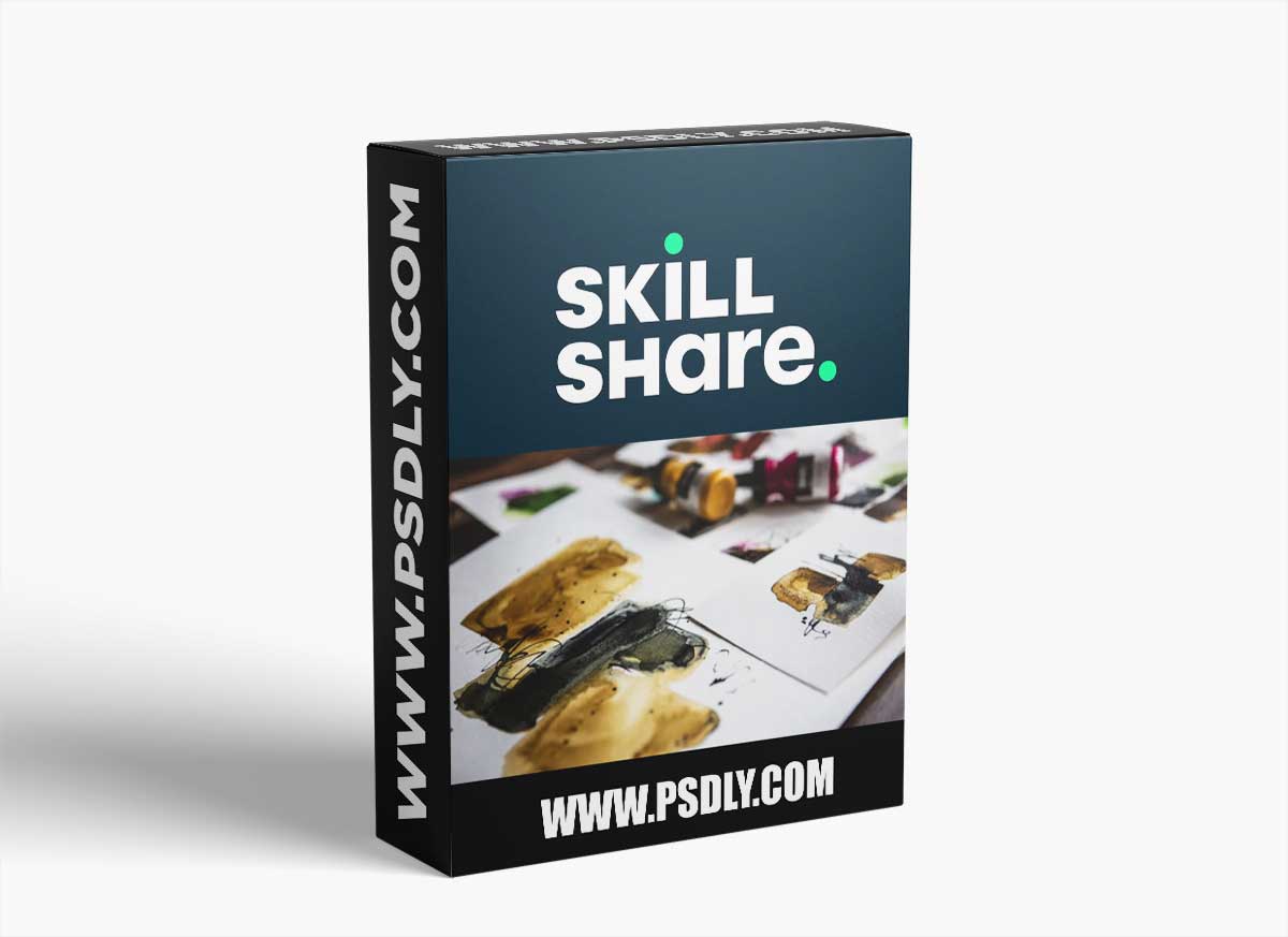 Minimalist Abstracts - Creating dynamic abstracts with just a few supplies