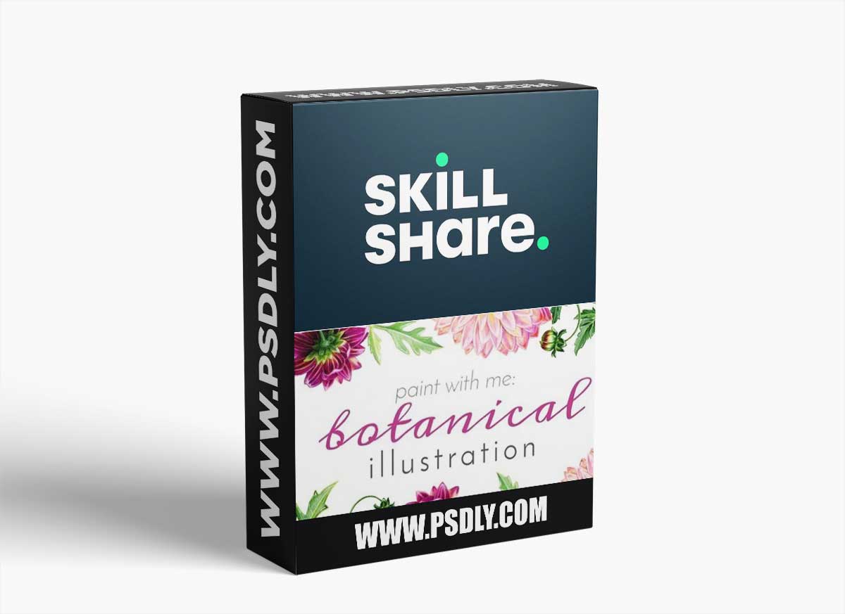 Paint with Me: Vintage-Inspired Botanical Illustration Using Mixed Media