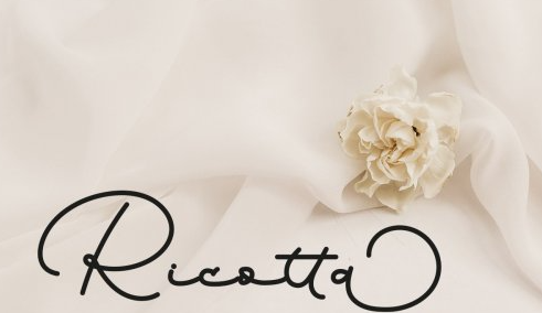 Ricotta | Script & Sans Serif Font