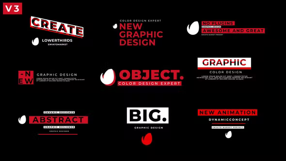 Videohive Create Lower Thirds 0.3 36931852