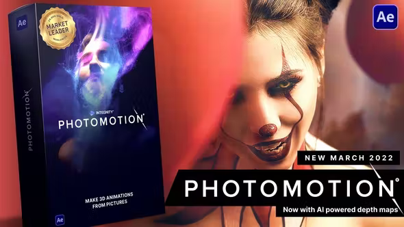 Videohive - Photomotion - 3D Photo Animator (6 in 1) v11.1 - 13922688
