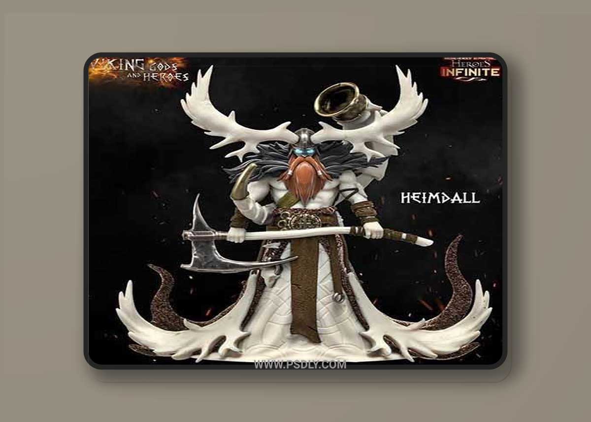 Vikings Gods and Heroes 3D Printable