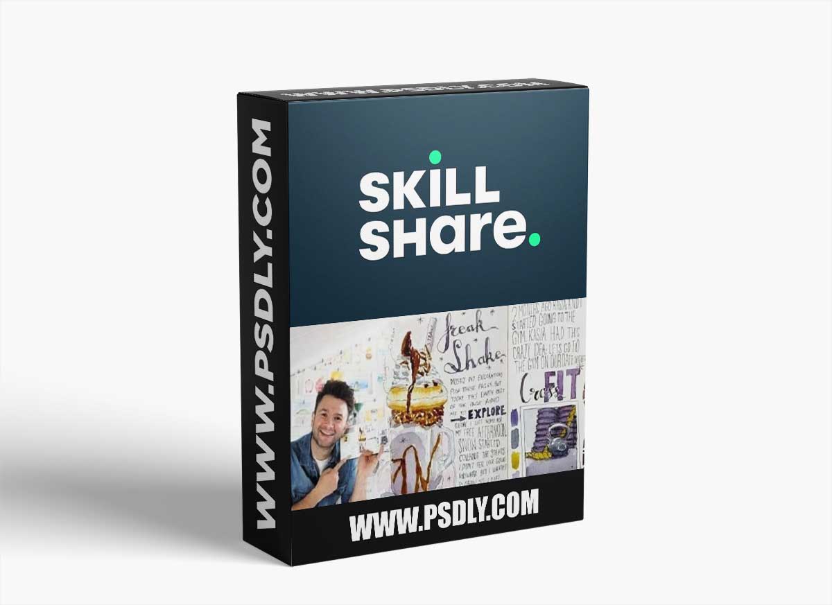 Watercolor Sketch Journaling: Illustrations, Typography and Composition