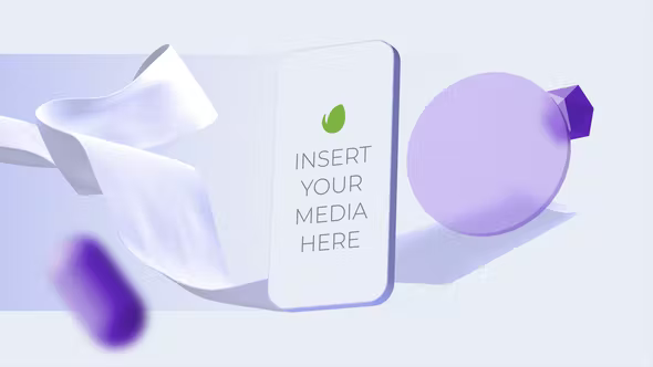 Videohive 3D Calm Clean App Promo 37263057