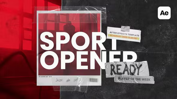 Videohive Action Sport Opener for After Effects 37119356