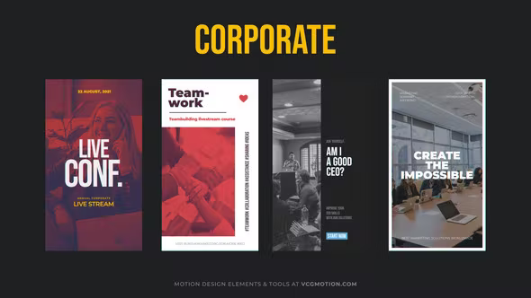 Videohive Corporate Instagram Stories 36886622