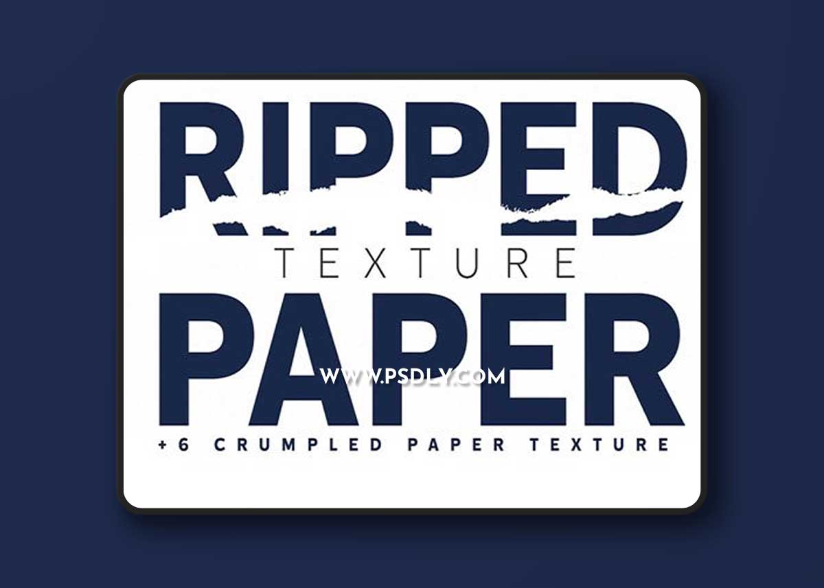 10+ Ripped & Crumpled Paper Textures