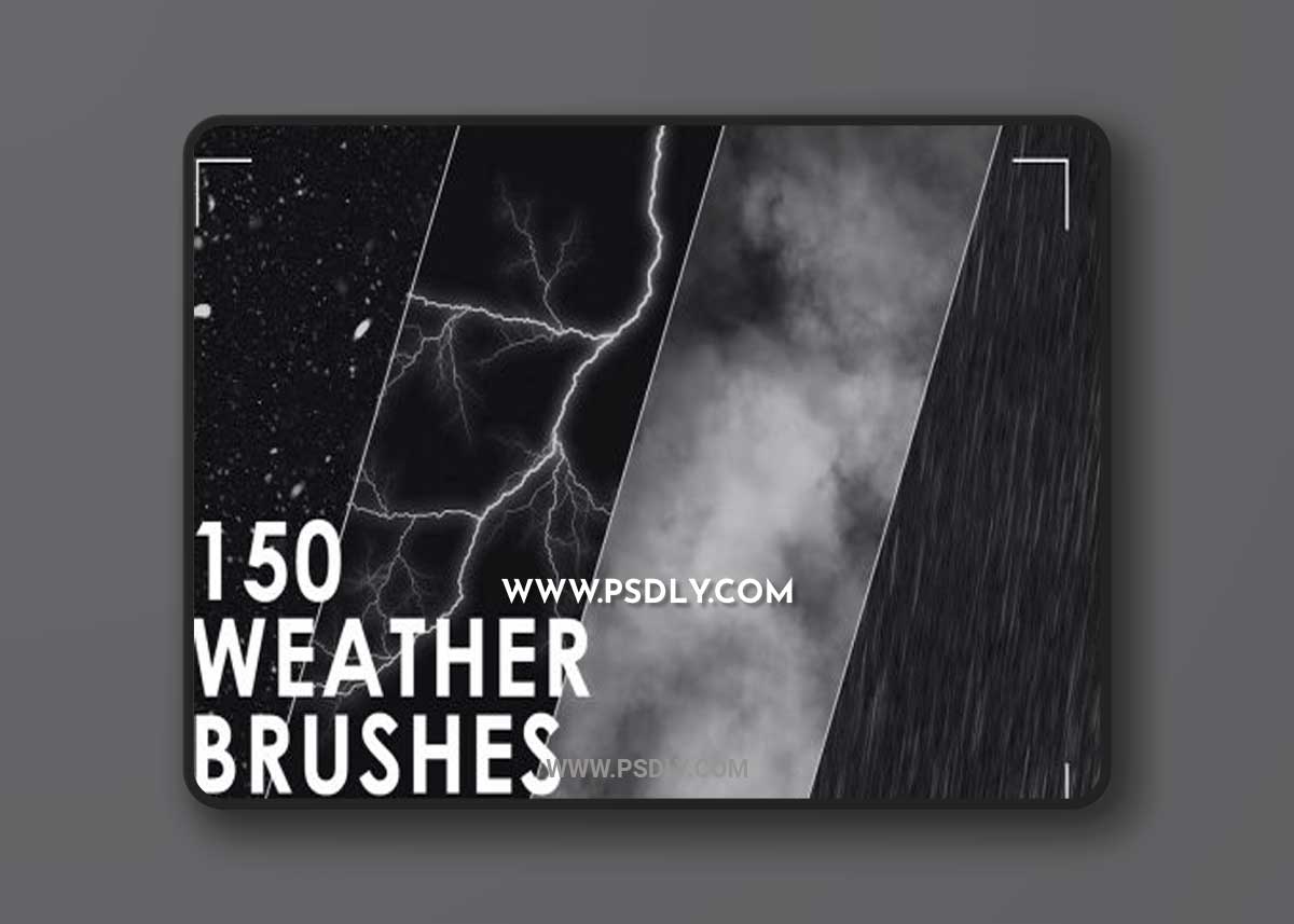 150 Weather Photoshop Brushes150 Weather Photoshop Brushes