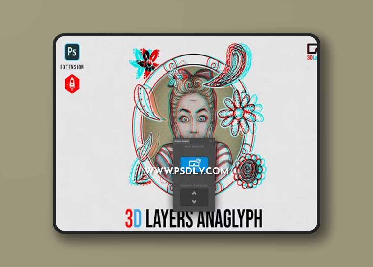 3D Anaglyph Layers - 3DLA Extension