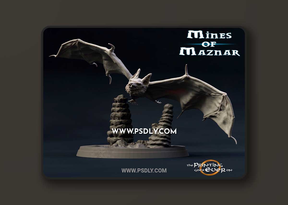 3D Print Model Giant Bat Model
