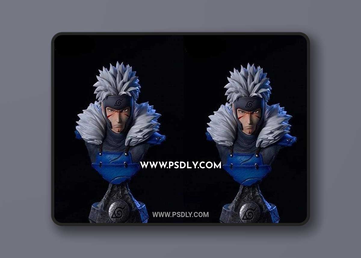 3D Print Model Senju Tobirama Bust Naruto