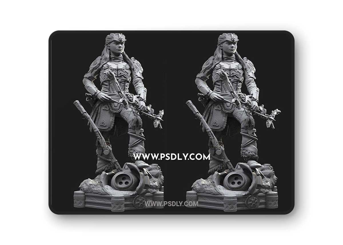 3D Print Models Aloy Horizon Zero Dawn 3D Model