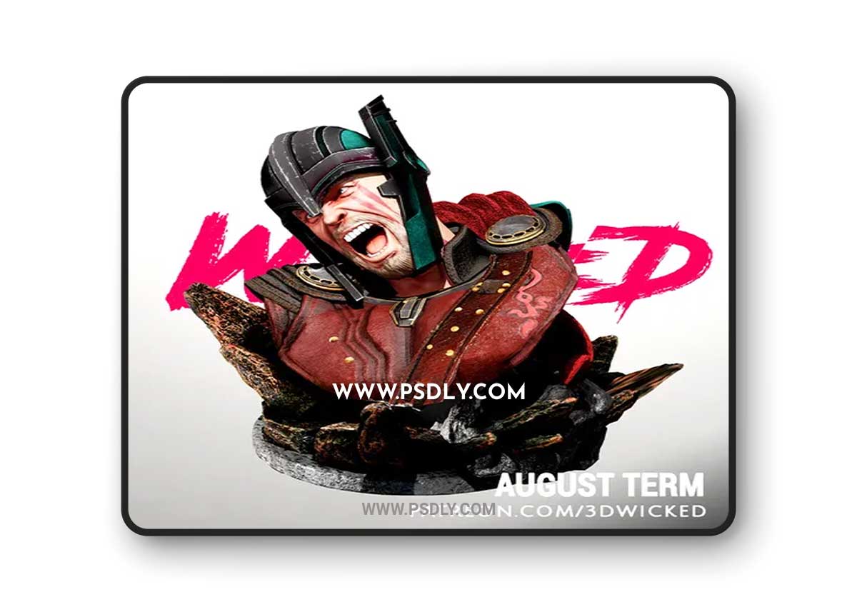 3D Print Models Wicked - Bust Thor Model