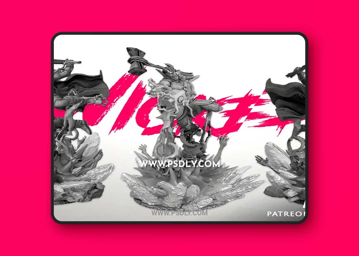 3D Print Models Wicked - Thor Sculpture