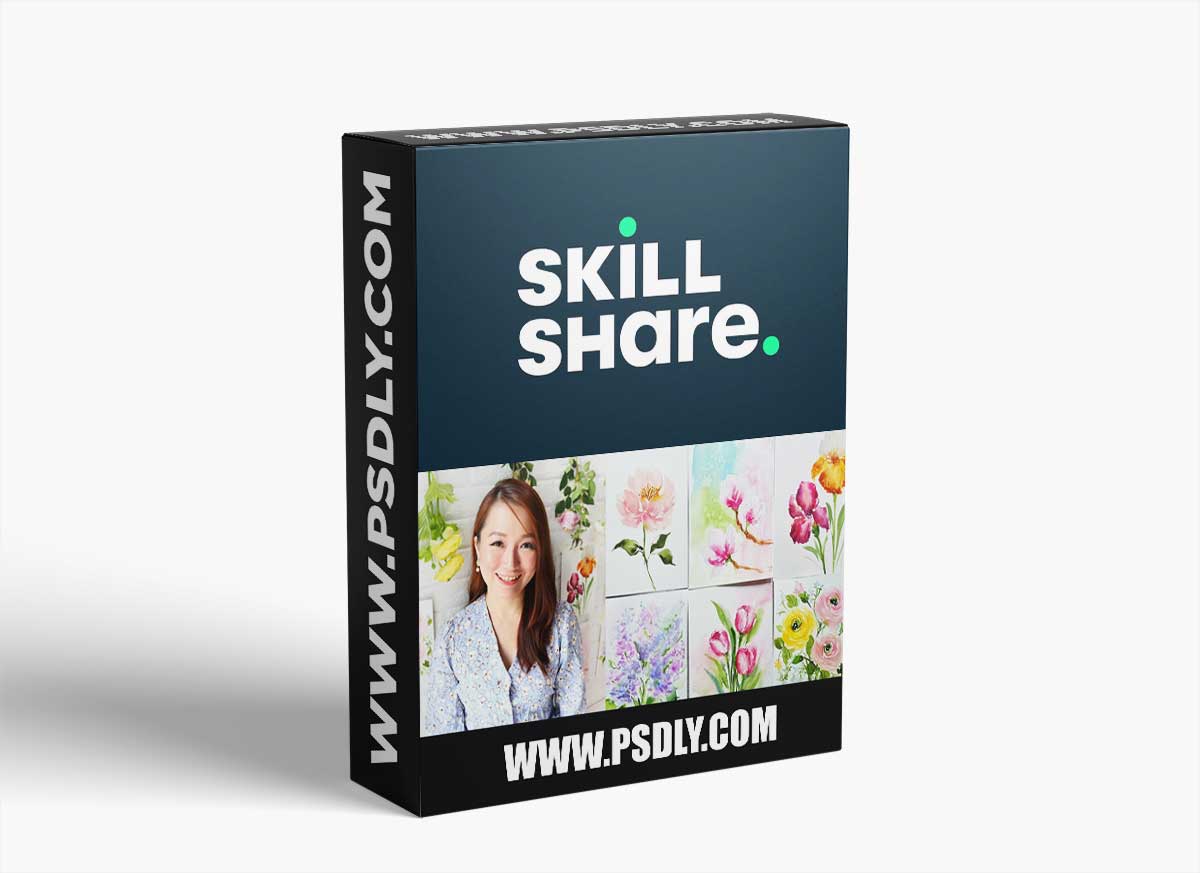 7-day Watercolor Challenge: Paint and Explore Beautiful Spring Flowers