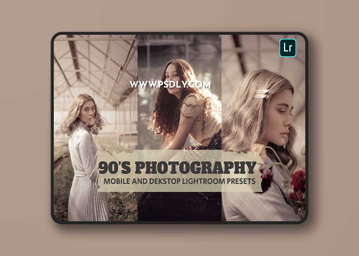 90'S Photography Lightroom Presets Dekstop Mobile