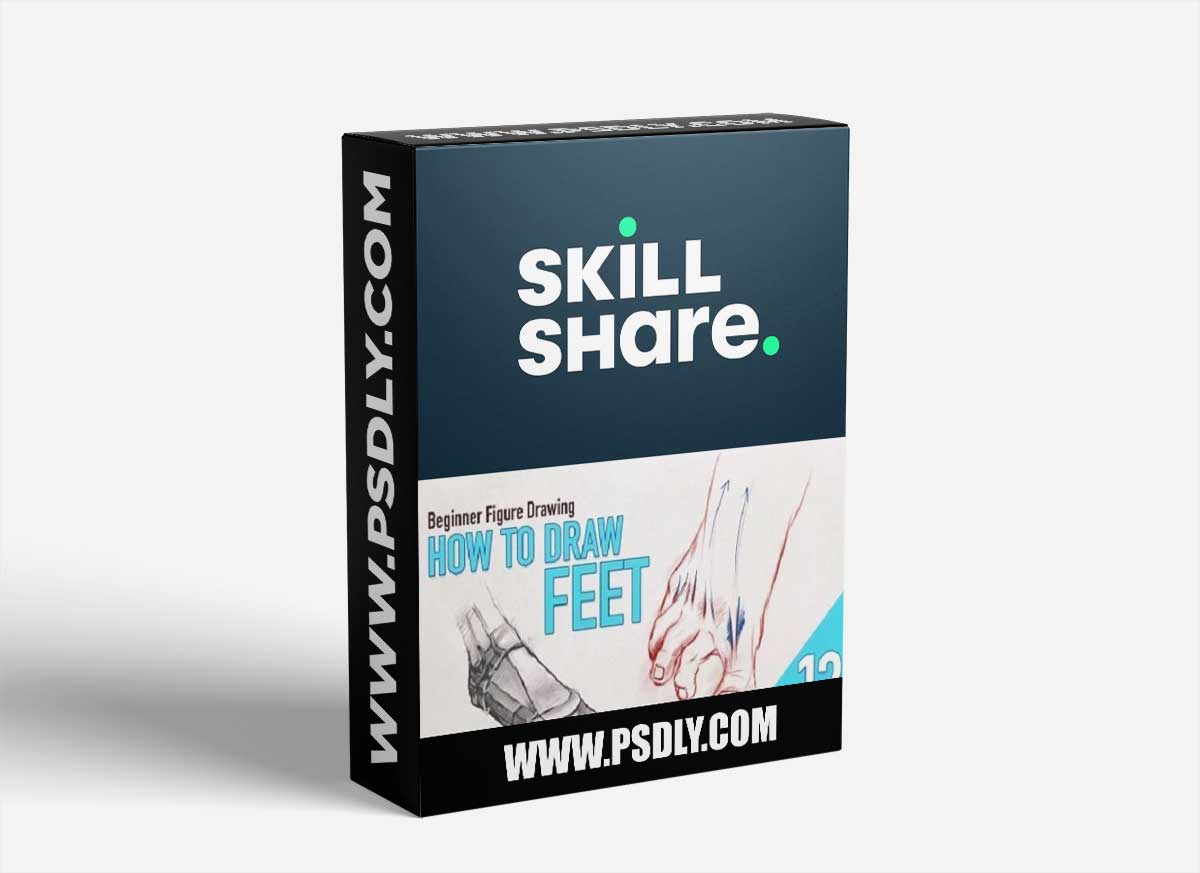 Beginner Figure Drawing - How To Draw Feet