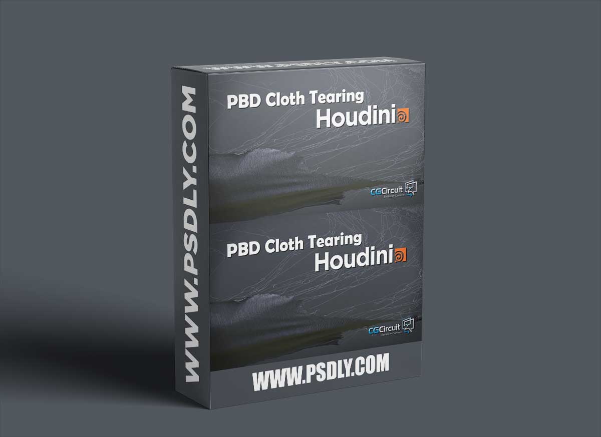 CGCircuit – PBD Cloth Tearing in Houdini