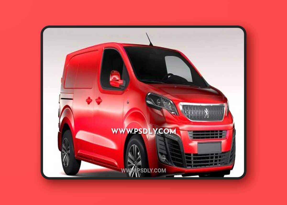 Cgtrader - Peugeot Expert L1 2017