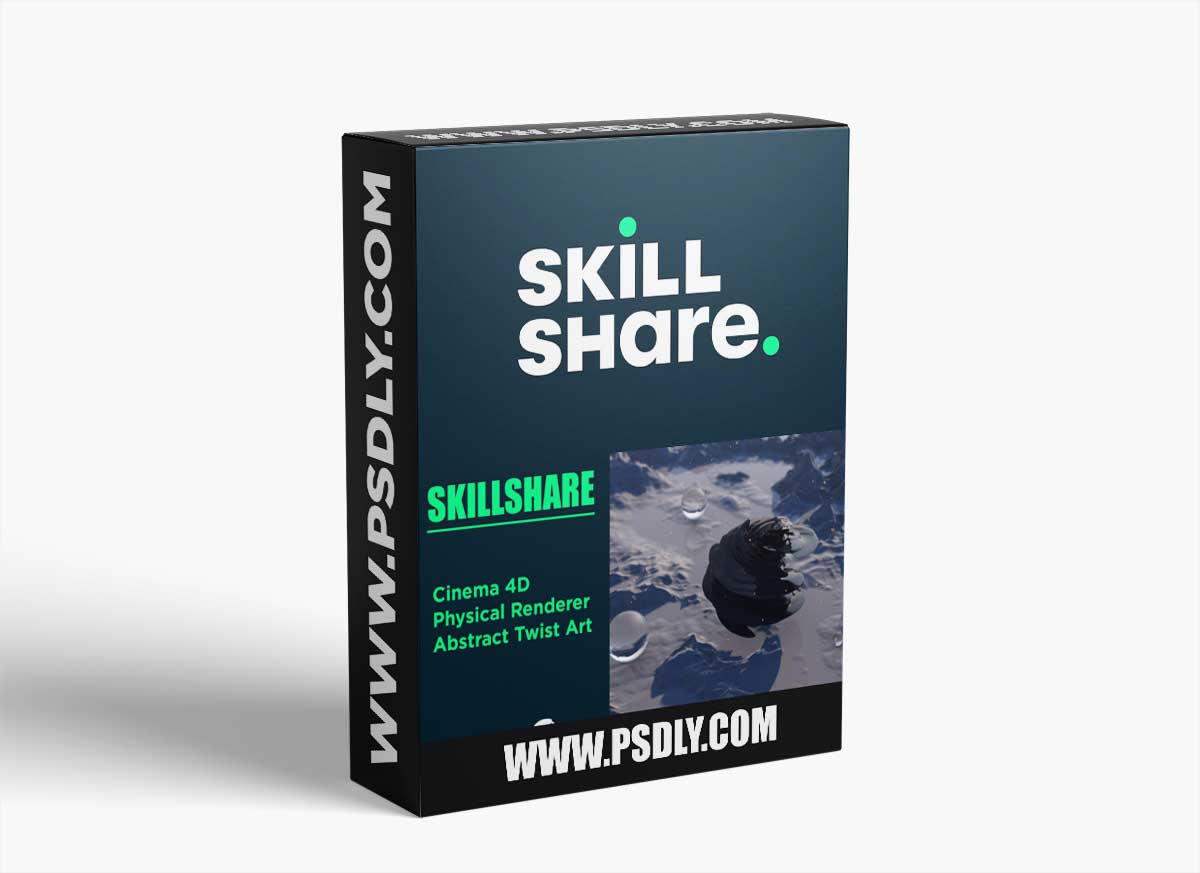 Creating Abstract Art In Cinema 4D and Photoshop - Cryptic