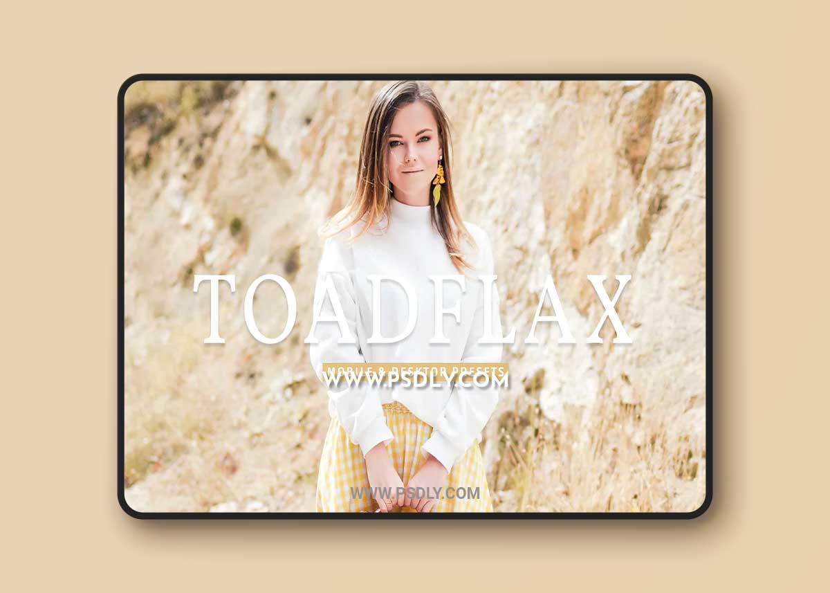 CreativeMarket - Toadflax Pro Lightroom Presets 7193794