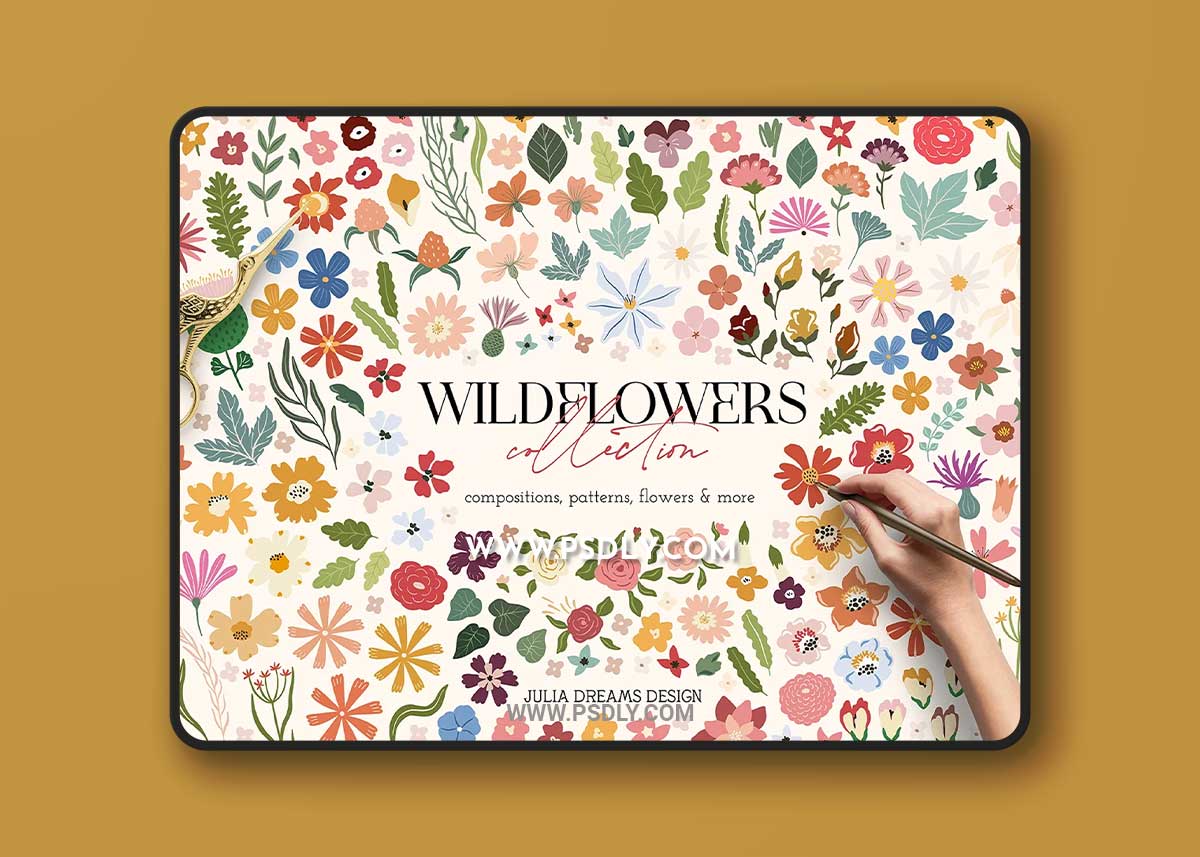 CreativeMarket - Wildflowers Collection 6635876