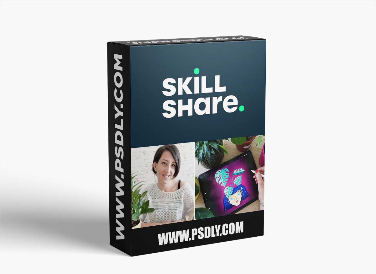 Digital Illustration - Illustrate Plants & Pots In Procreate