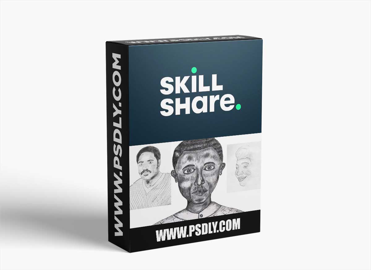 Draw Your First Imaginary Human Portraits without expensive materials.