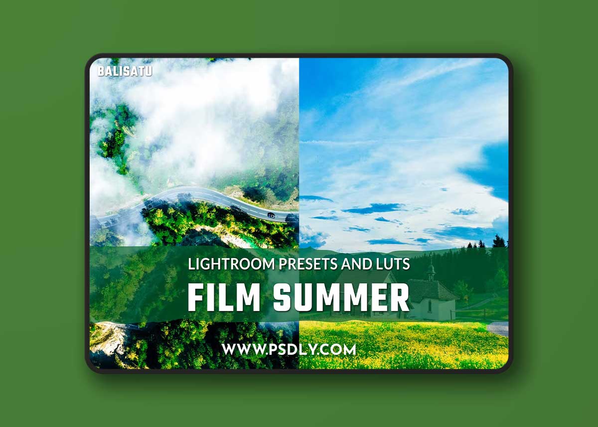 Film Summer LUTs and Lightroom Presets X2CAHU8