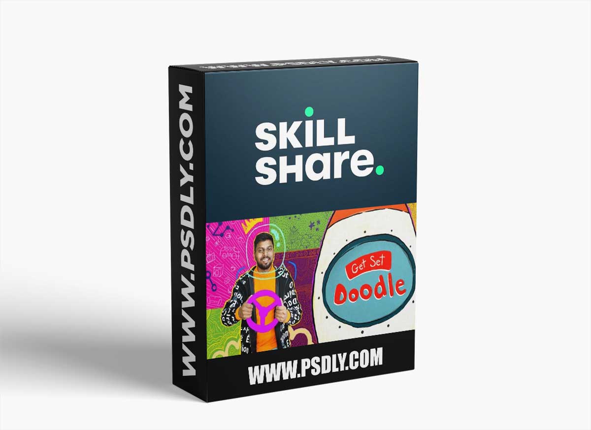 Get Set Doodle : A Complete Guide for Doodling and Unlock your Creativity with Fun