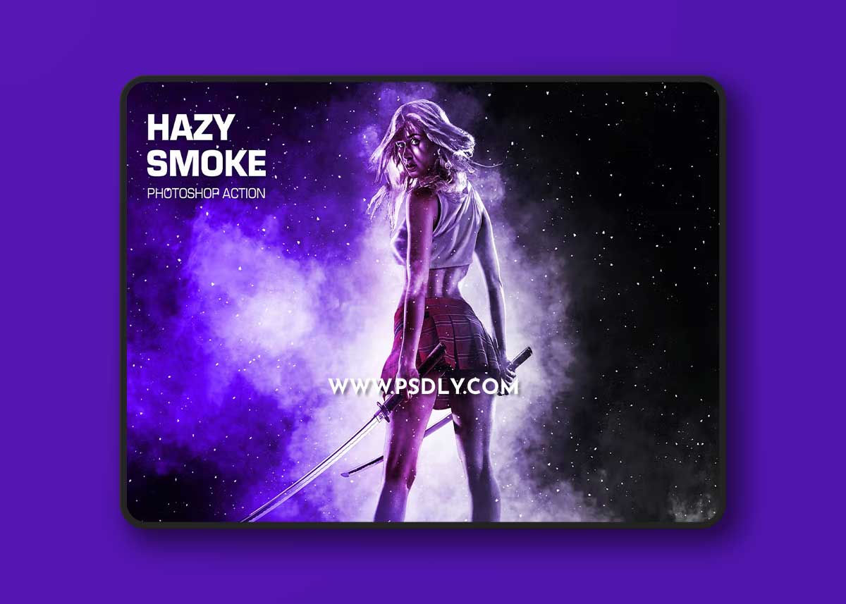 Hazy Smoke Photoshop Action