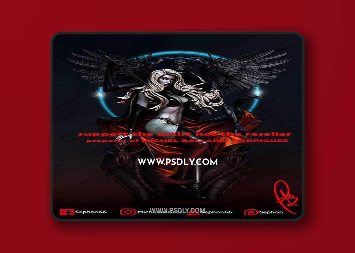 Lady Death by Creative Geek MB 3D Print Model