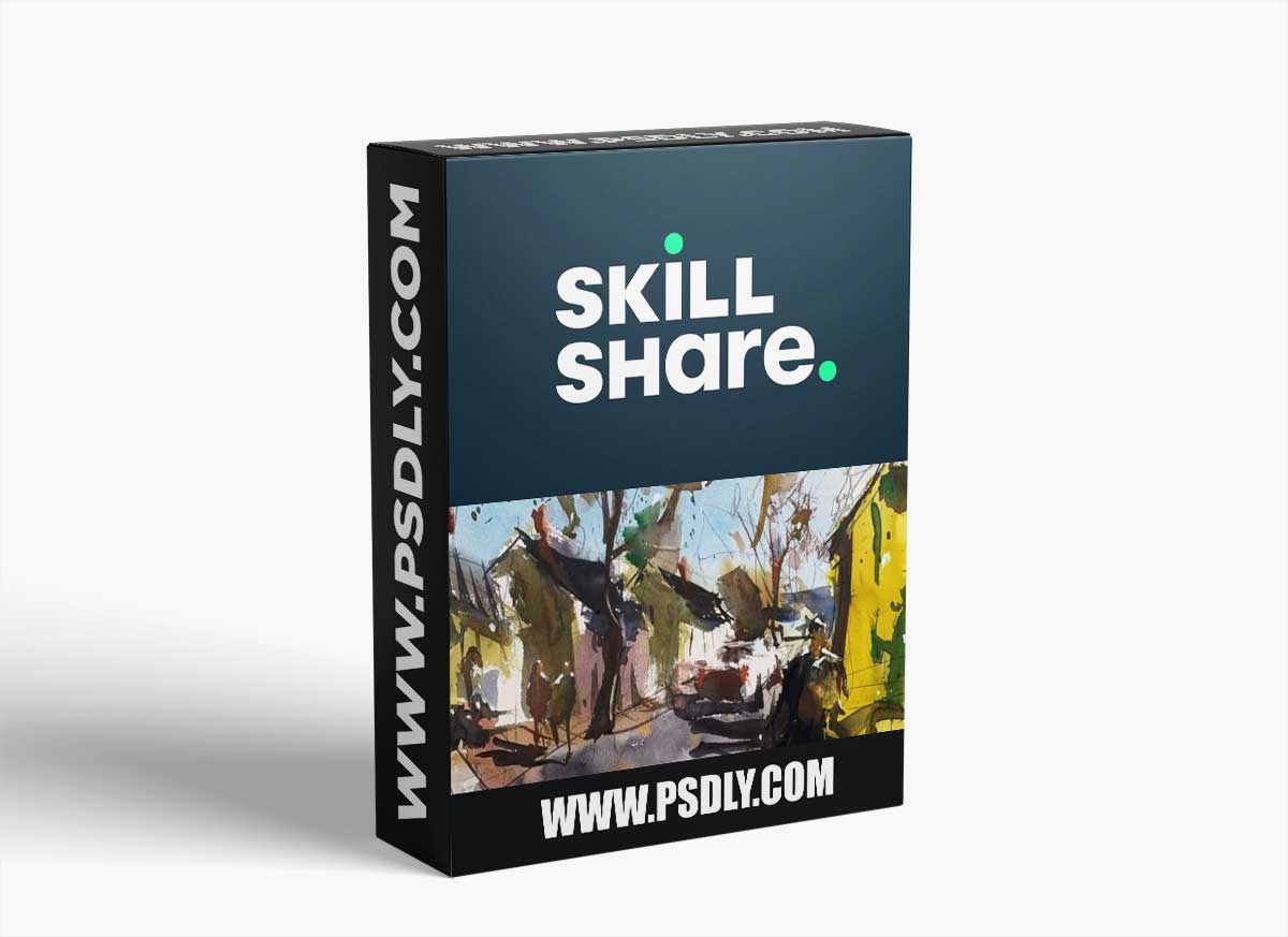 No Fear Watercolor Landscapes - Advanced Techniques For Those That Want To Paint Loose