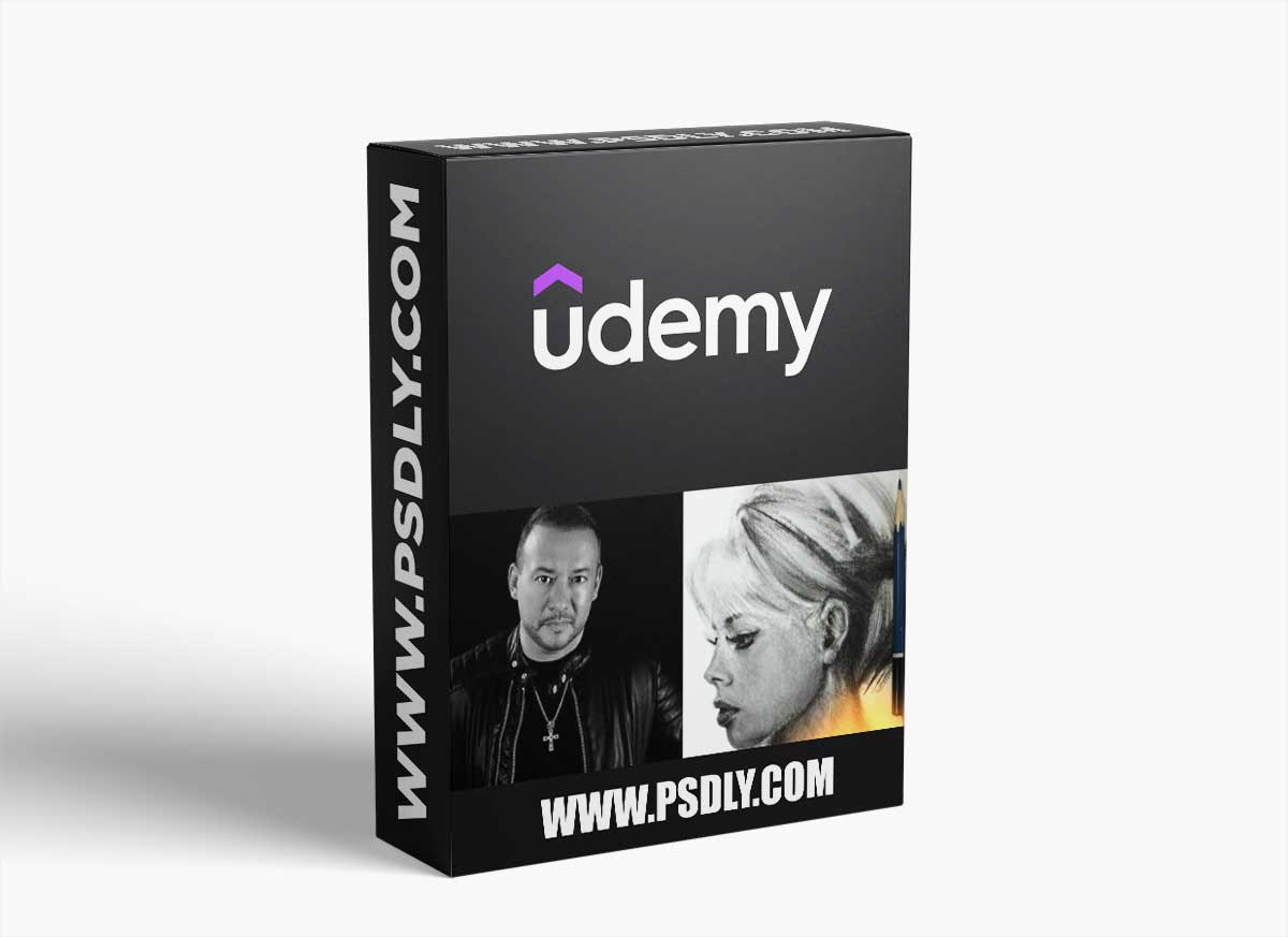 Realistic Portrait with Graphite Pencil