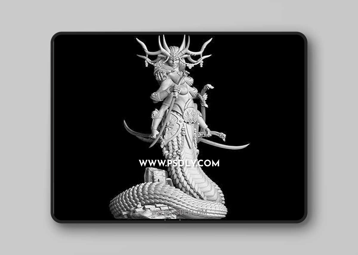 Sasha Queen of Lust 3D Print Model