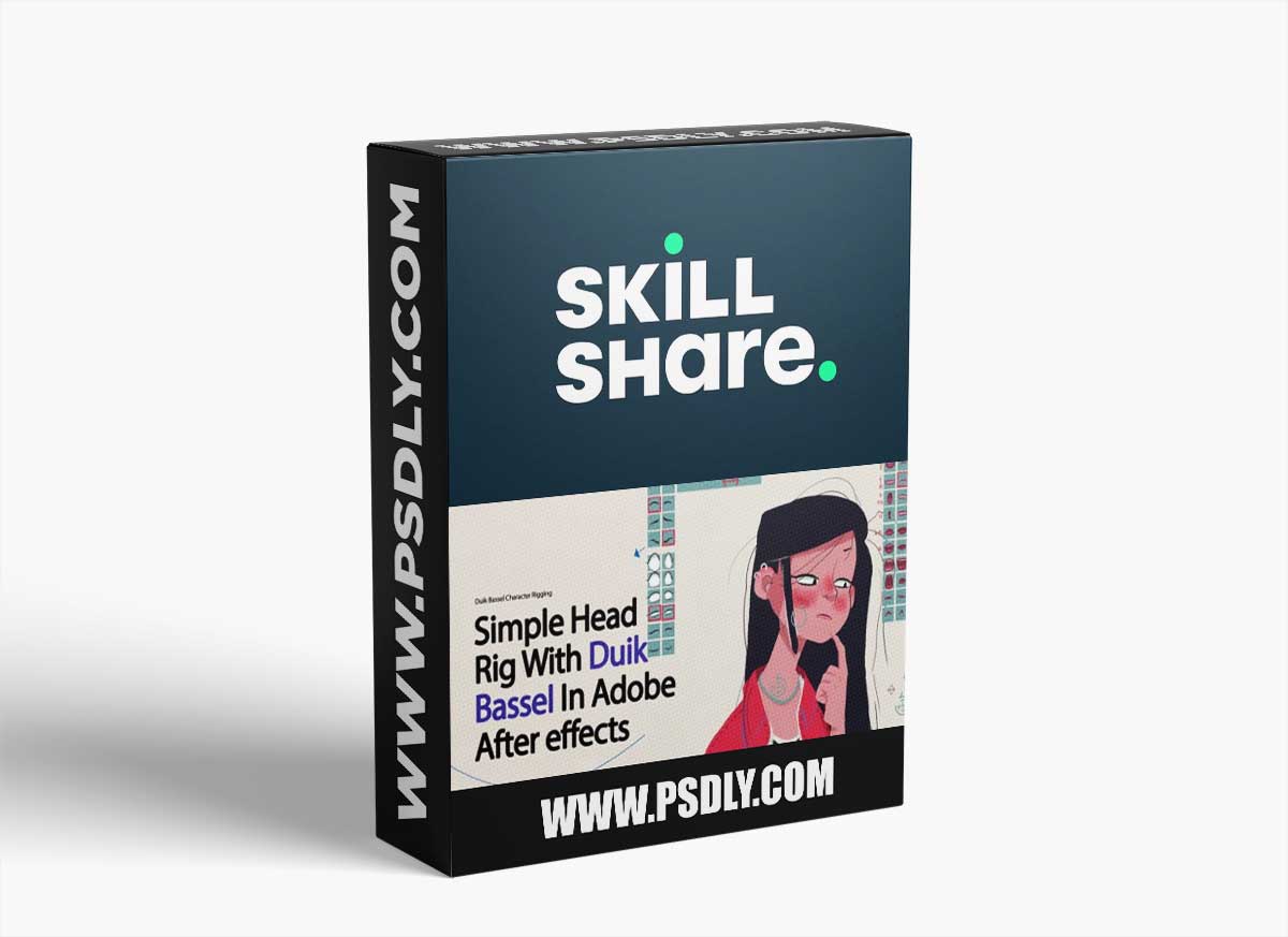 Simple Head Rig With Duik Bassel In Adobe After Effects