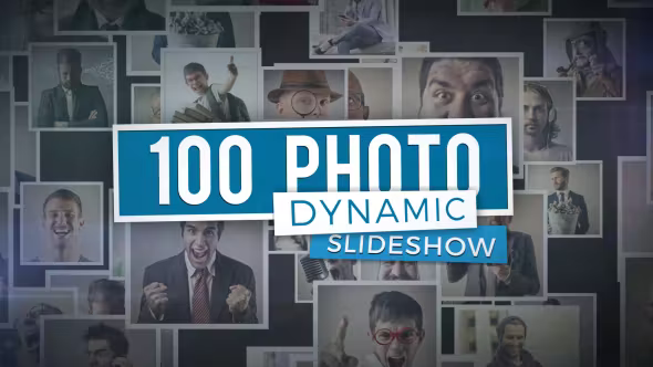Videohive 100 Photo - Dynamic Slideshow 17450578