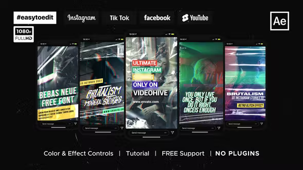 Videohive Instagram Stories | Plastic Wrap 37955983